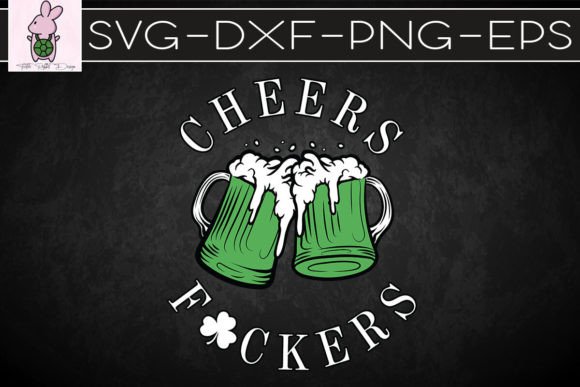 Cheers St Patricks Day Beer Drinking SVG