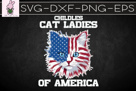 Childless Cat Ladies of America SVG