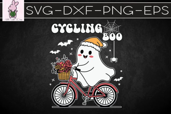 Cycling Boo Halloween Cycopath Club SVG