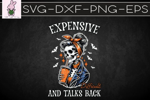 Expensive Talks Back Halloween SVG
