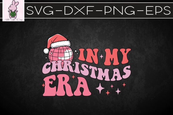 In My Christmas Era Groovy Christmas SVG