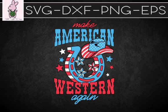Make America Western Again Groovy SVG
