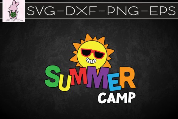 Summer Camp Cute Sun Summer SVG